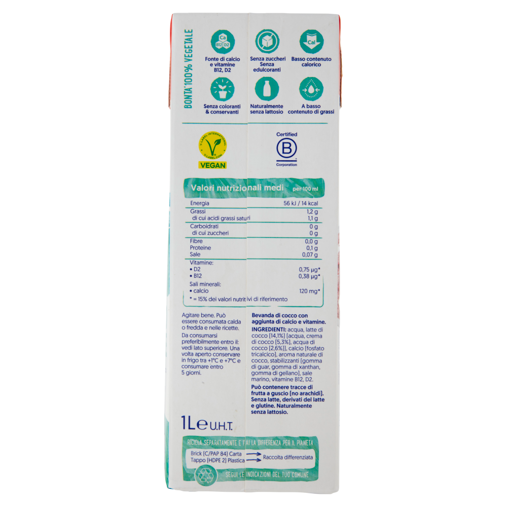 ALPRO Senza Zuccheri Bevanda Vegetale al Cocco 1l