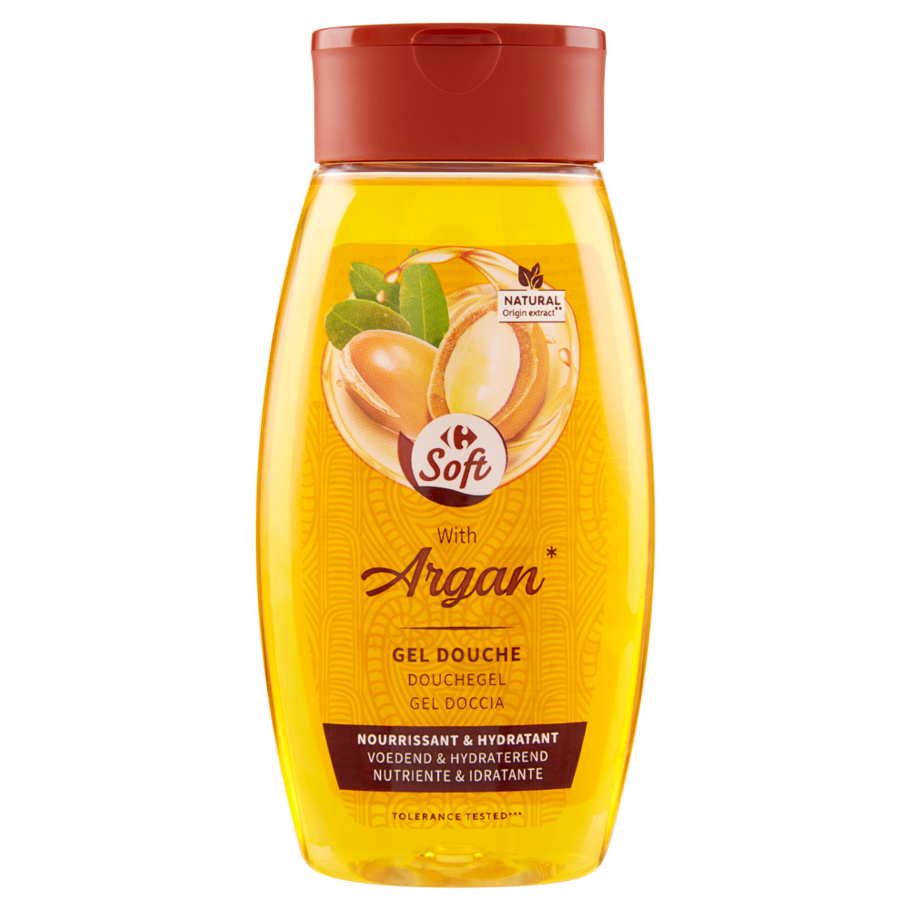 Carrefour Soft with Argan* Gel Douche 250 ml