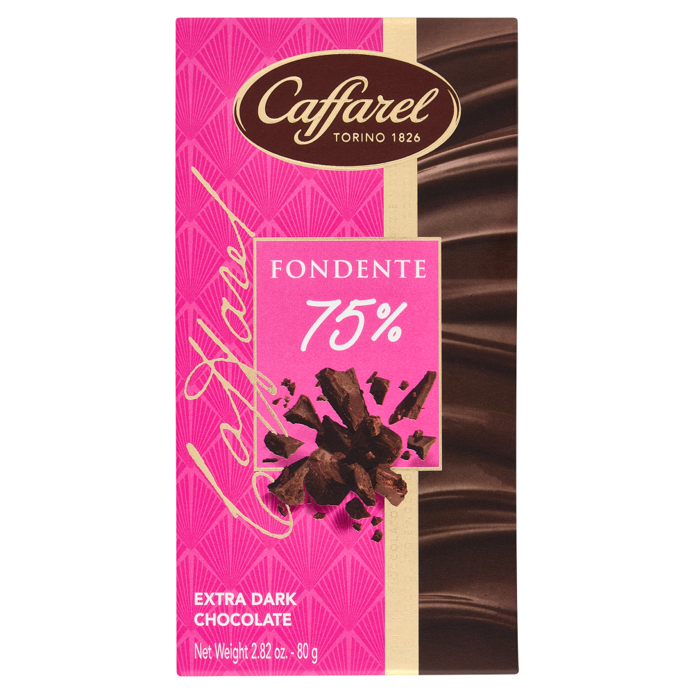 Caffarel Tavoletta Dark Cioccolato fondente 75% 80 g