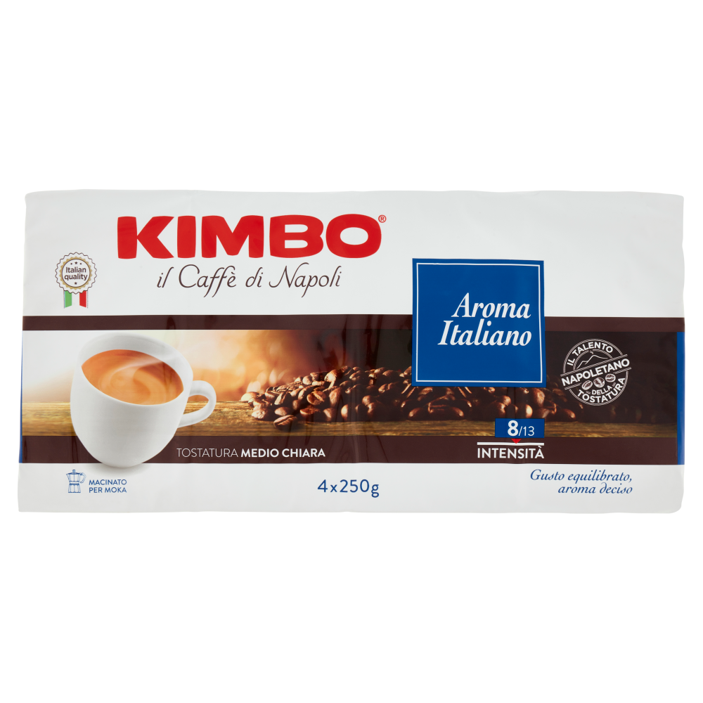 Kimbo Aroma Italiano 4 x 250 g