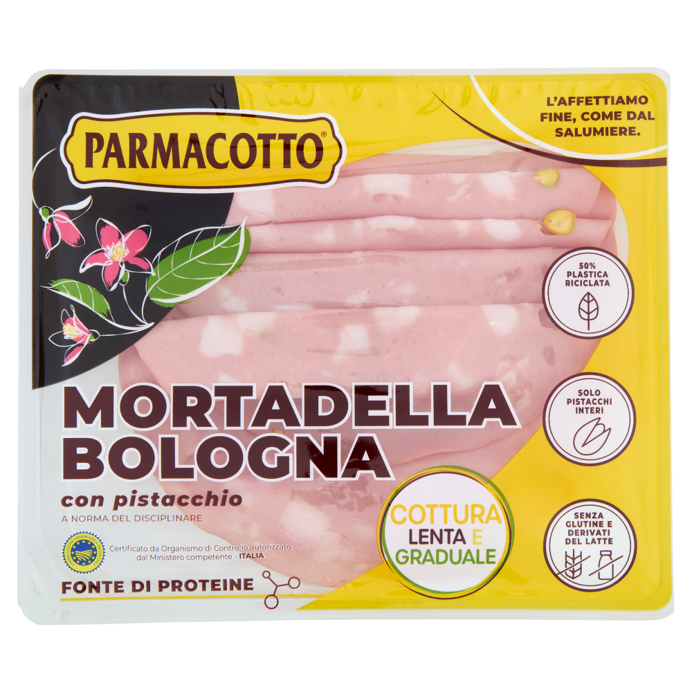 Parmacotto Mortadella Bologna con pistacchio 120 g