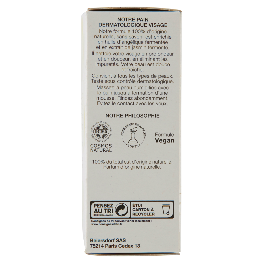 Florena Sapone Non Sapone per il Viso naturale 90 g