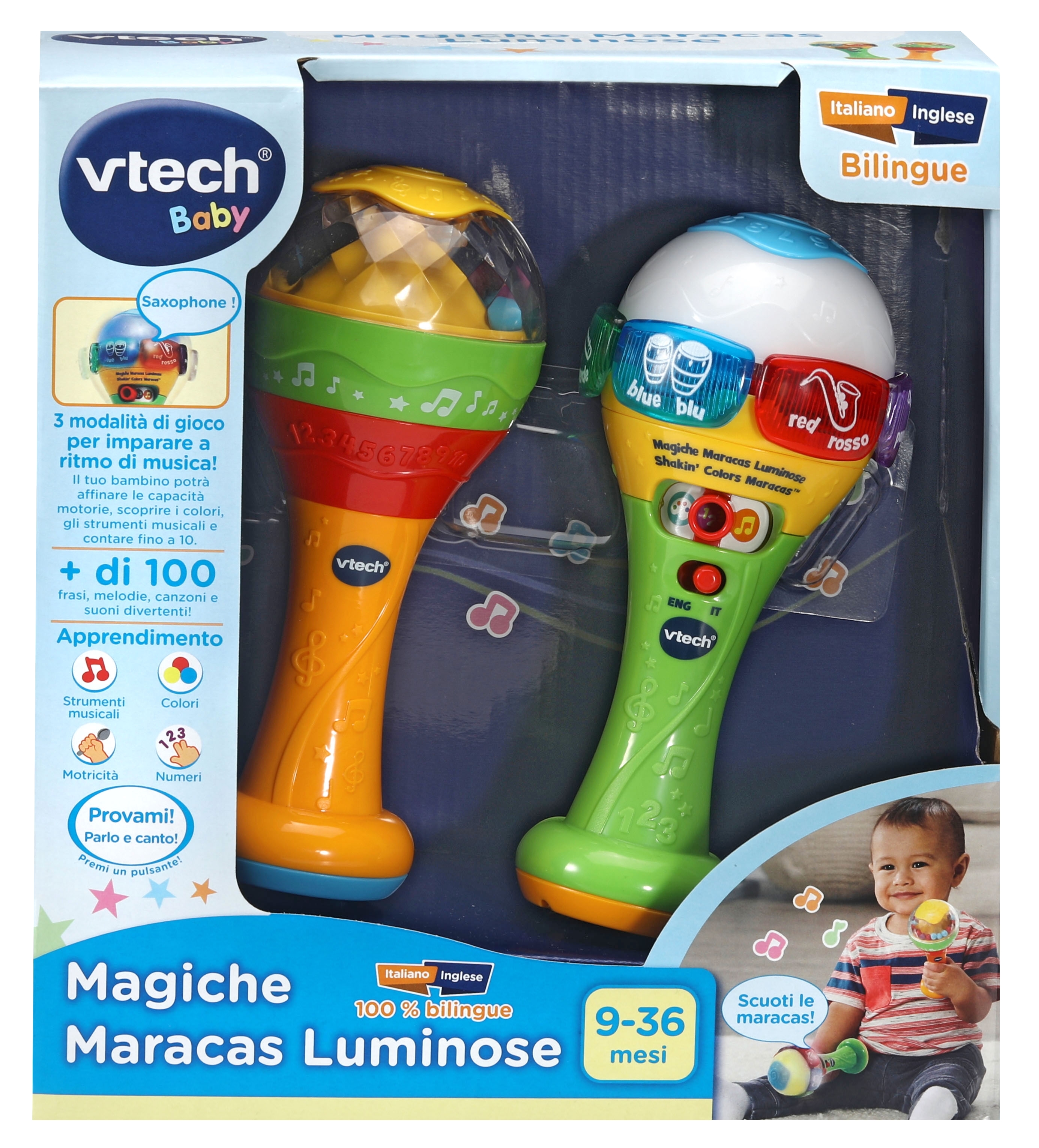 VTech Baby Magiche Maracas Luminose