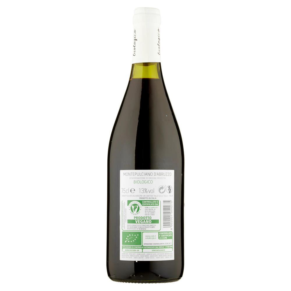 Cantina Tollo Montepulciano d'Abruzzo DOP biologico 75 cl