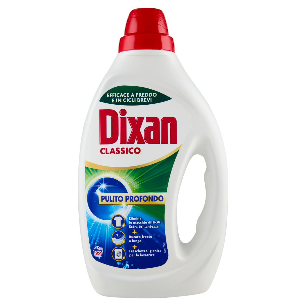 DIXAN Liquido Classico 22 Lavaggi 990 ml