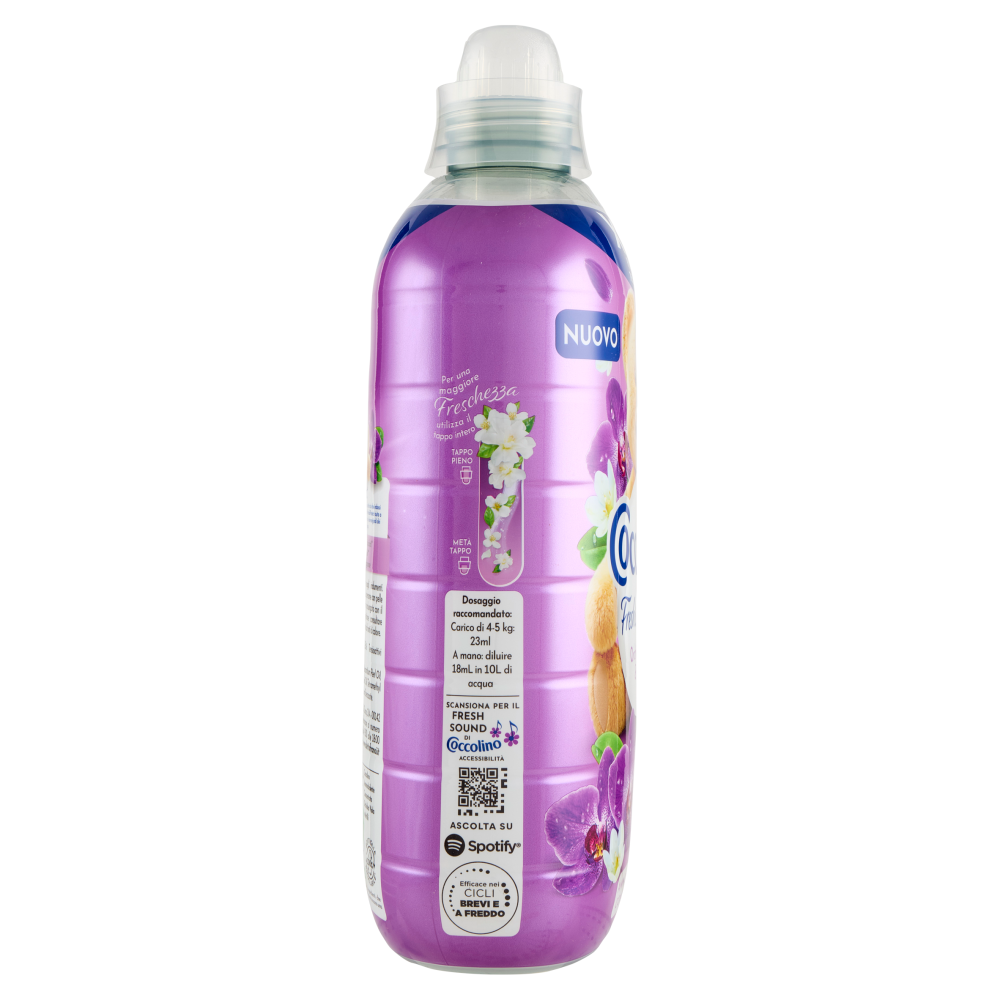 Coccolino Ammorbidente Concentrato Fresh & Protect Orchidea Viola & Mirtilli 76 Lavaggi 1750 ml