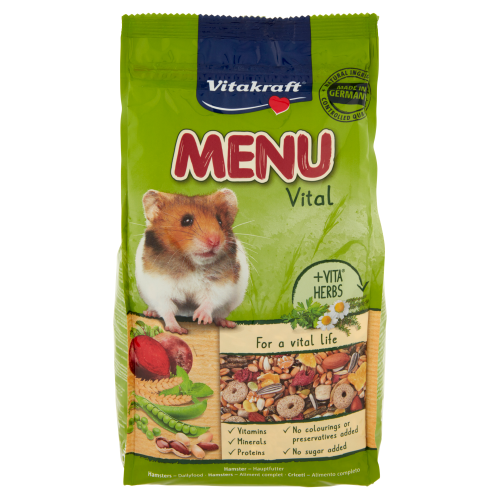 Vitakraft Menu Vital Criceti - Alimento completo 1 kg