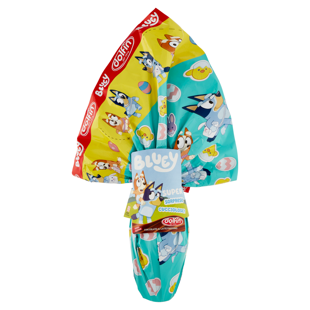 dolfin Uovo di Cioccolato al Latte Finissimo Bluey 220 g