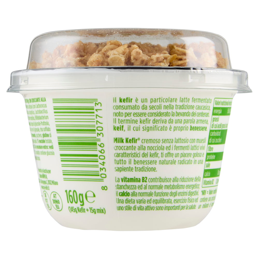 Milk Kefir Muesli croccante alla nocciola 160 g