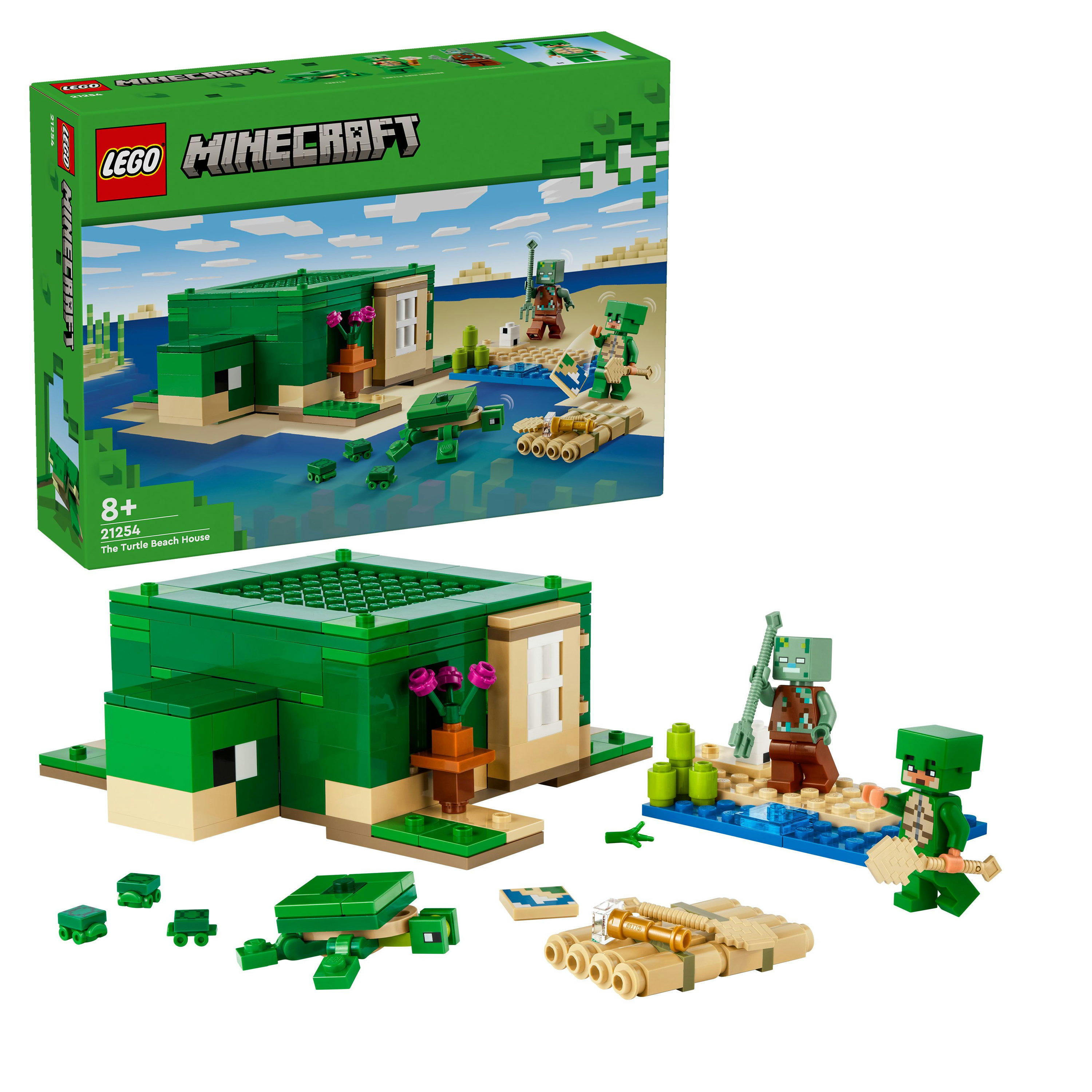 LEGO Minecraft Beach House della tartaruga