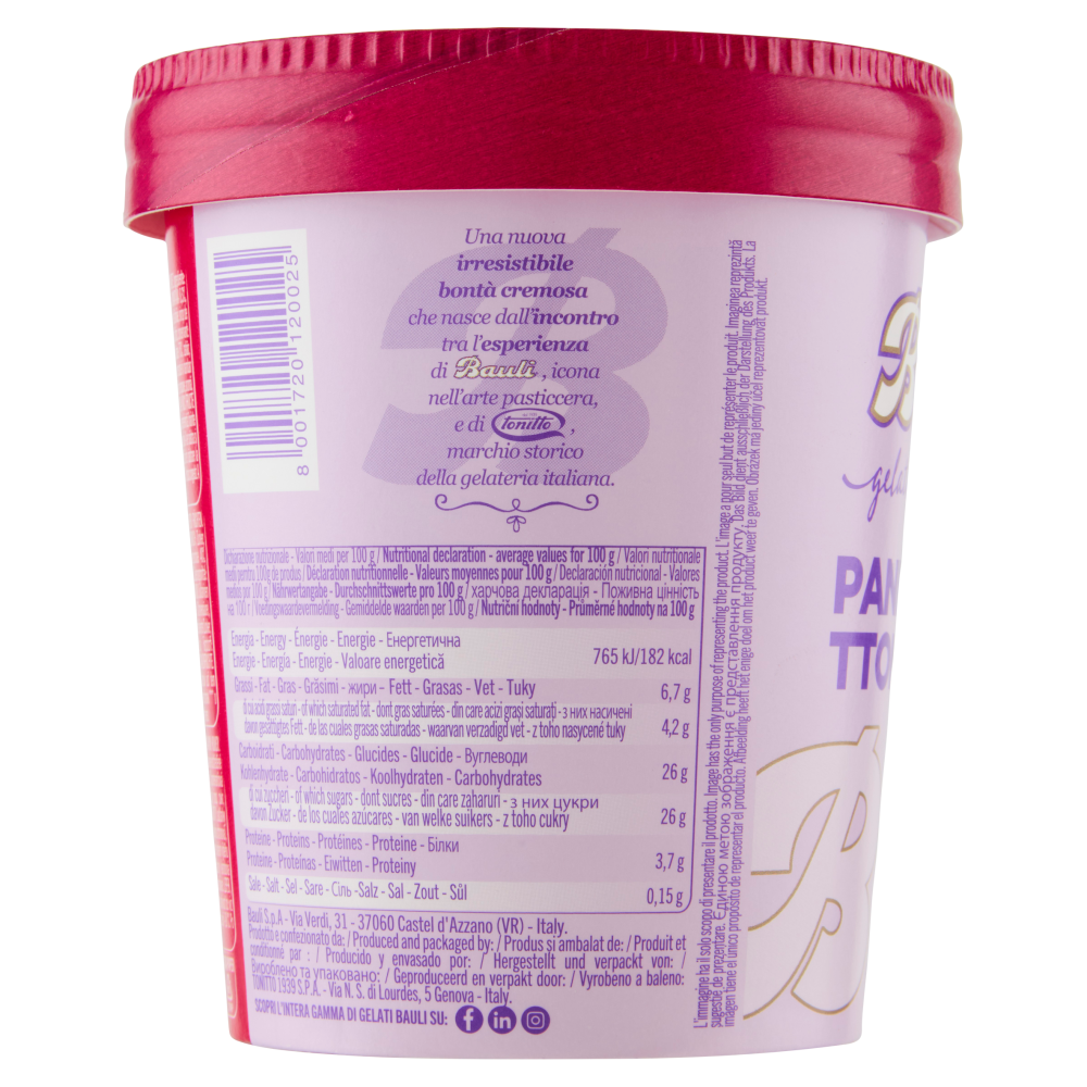 Bauli gelato al sapore di Panettone 275 g