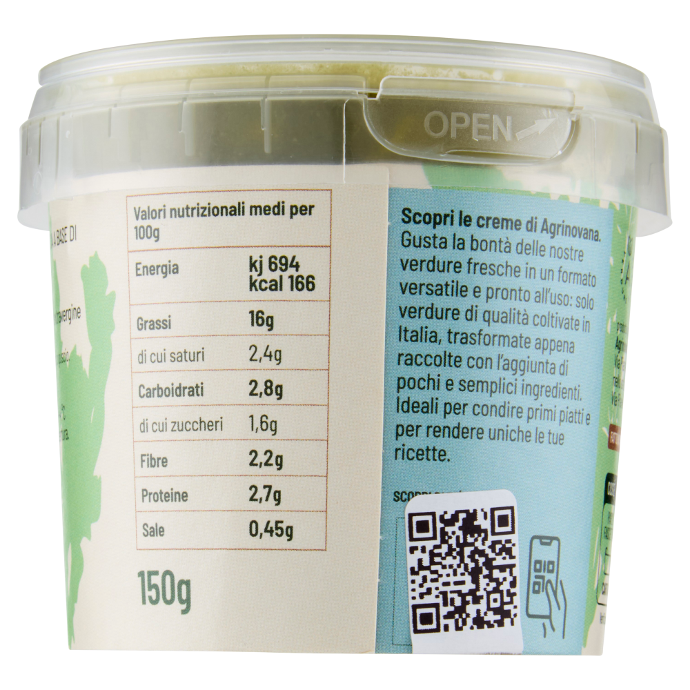 Agrinovana Crema di Cime di Rapa 150 g