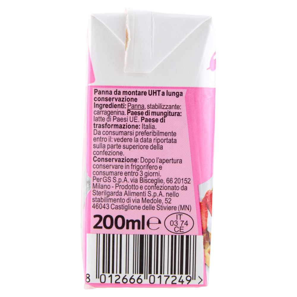 Carrefour Classic Panna da Montare 200 ml