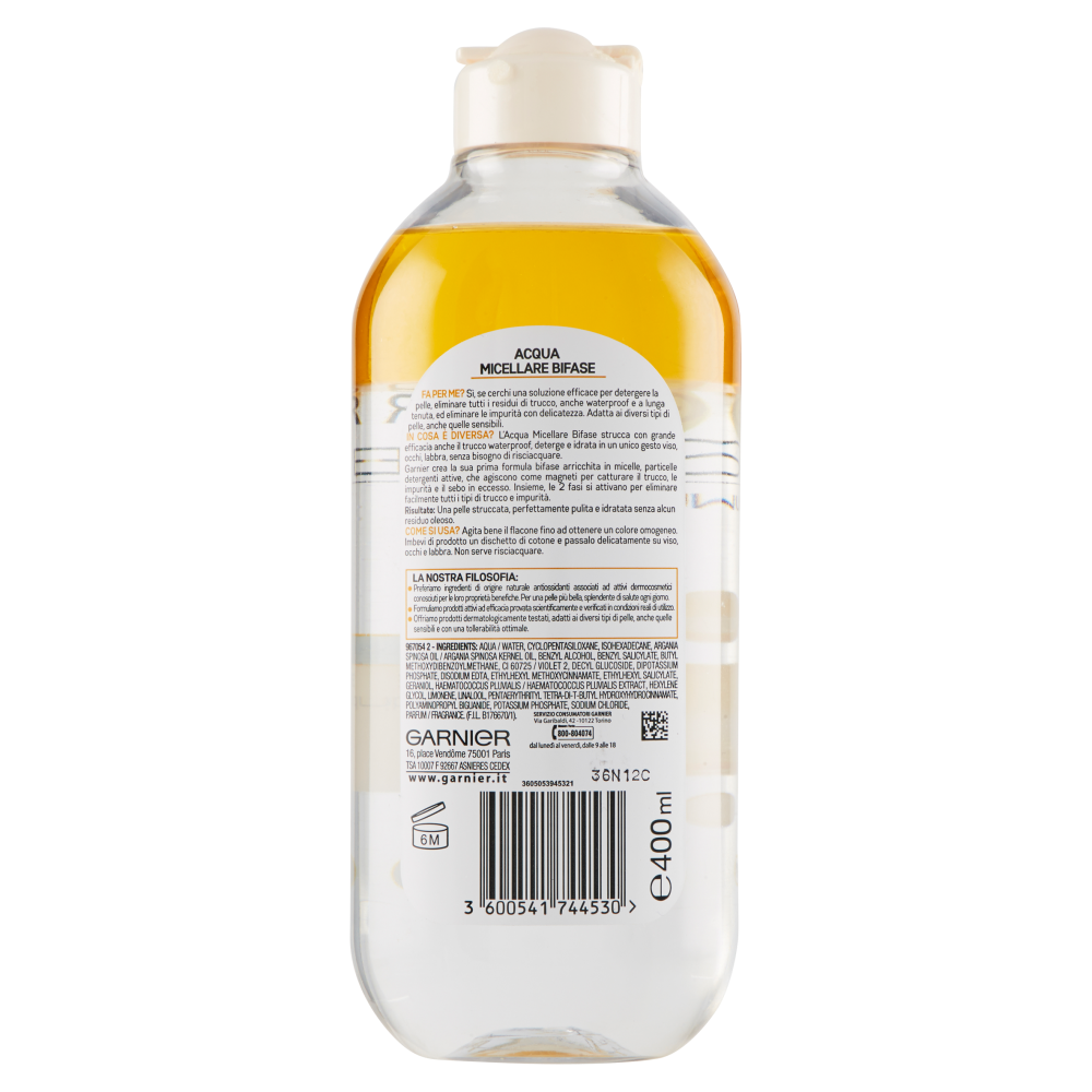 Garnier SkinActive Acqua Micellare Bifase 400 ml
