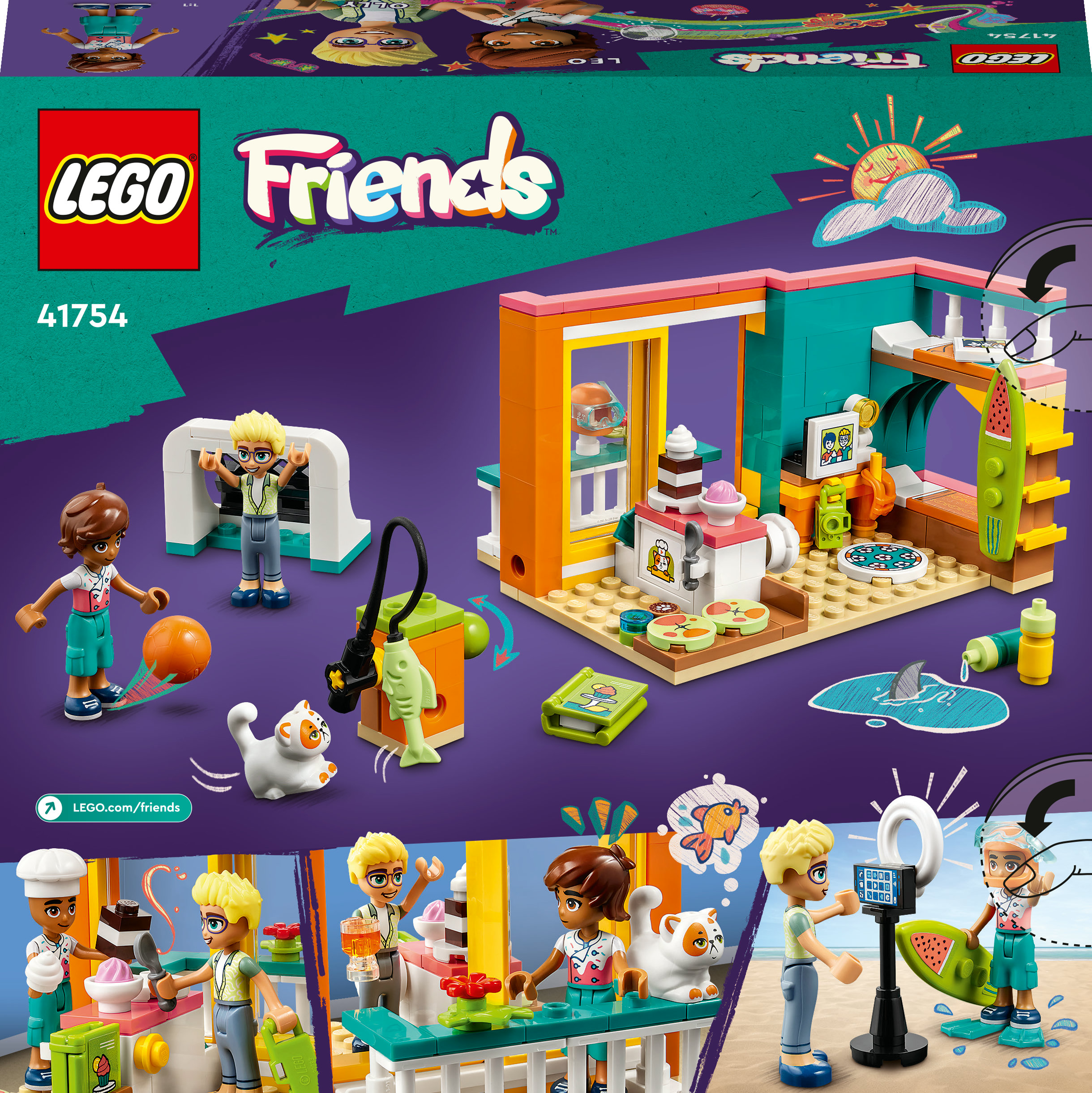LEGO Friends La cameretta di Leo