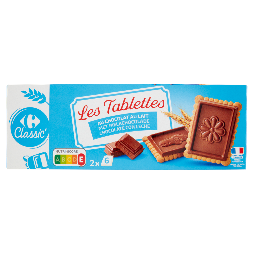 Carrefour Classic Les Tablettes au Chocolat au Lait 150 g