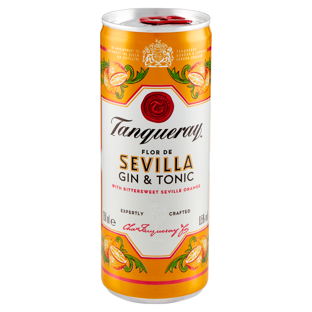 Tanqueray Flor De Sevilla Gin & Tonic 250 ml