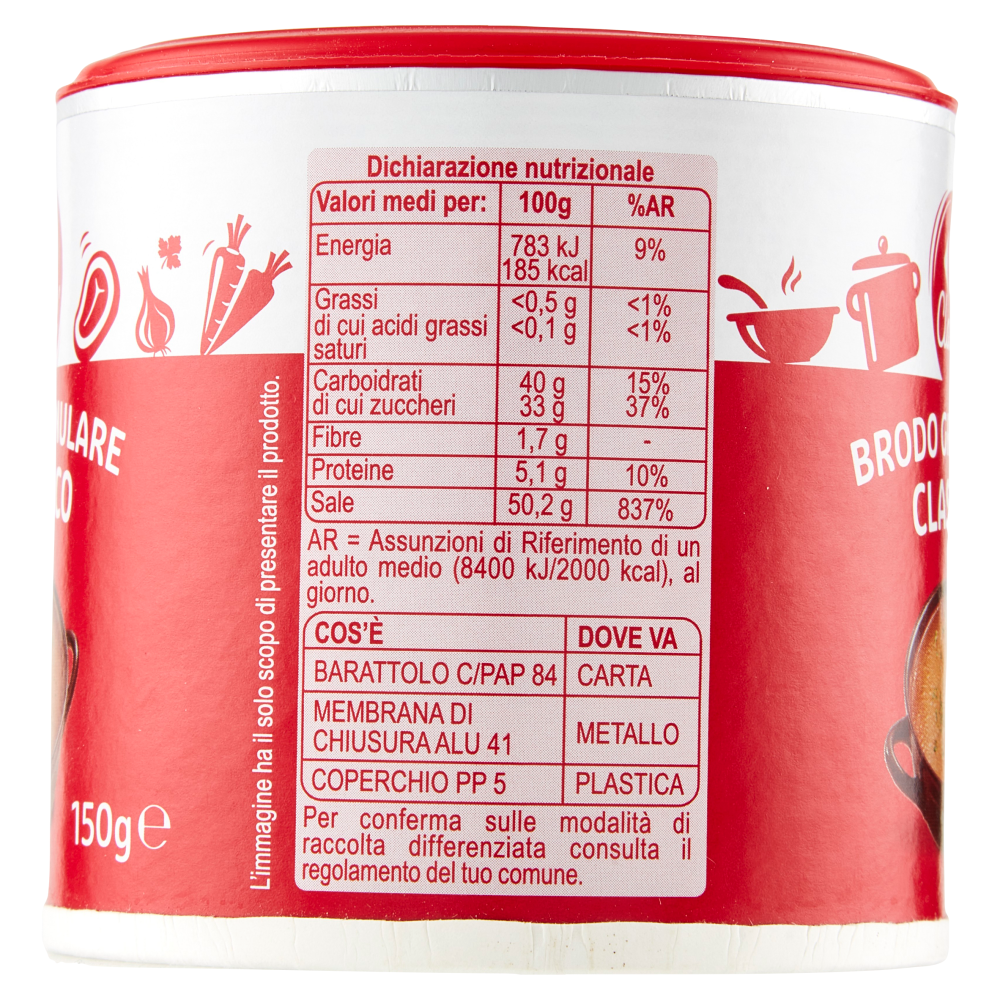 Carrefour Classic Brodo Granulare Classico 150 g