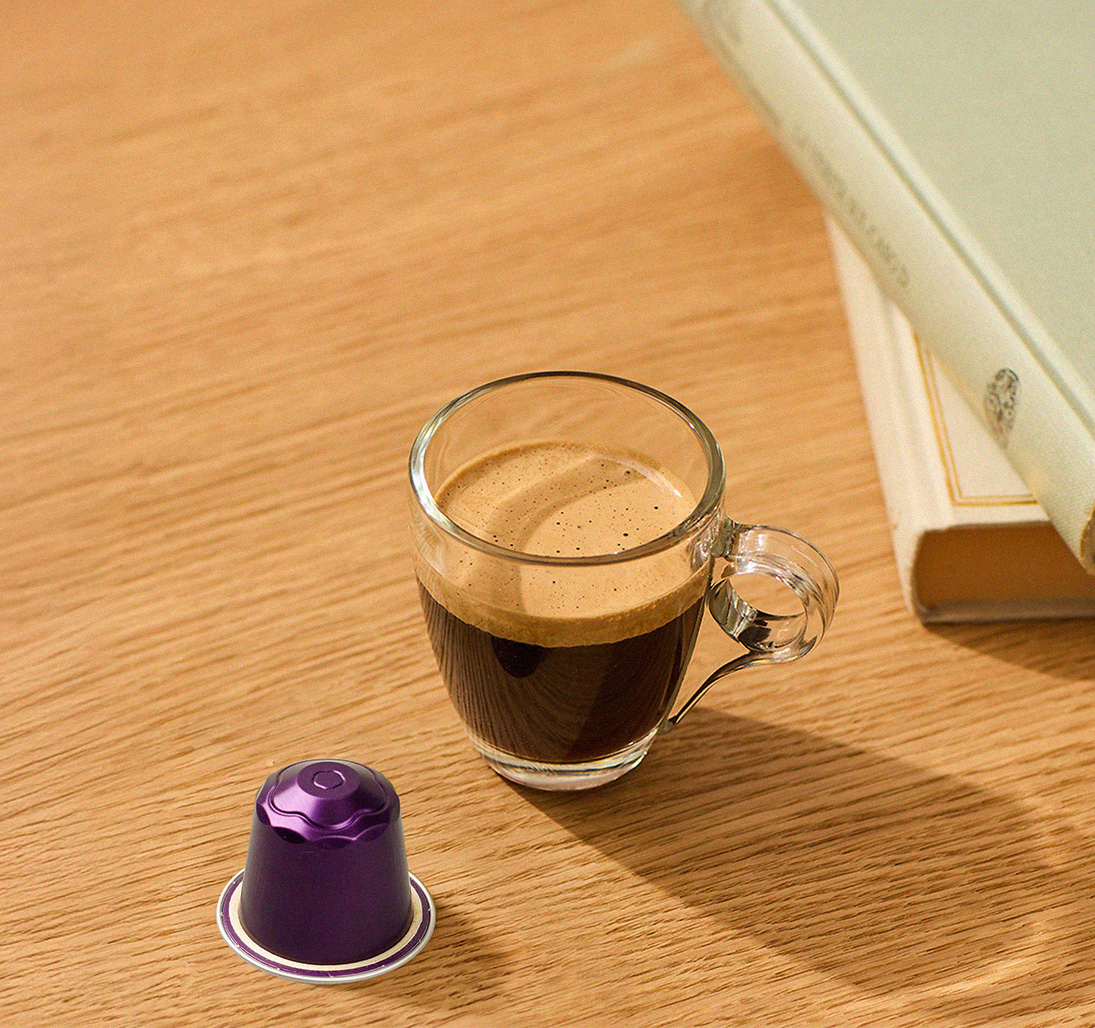 Caff&egrave; Borbone Capsule compatibili sistema Nespresso Alluminio - Miscela Nobile - 30 capsule