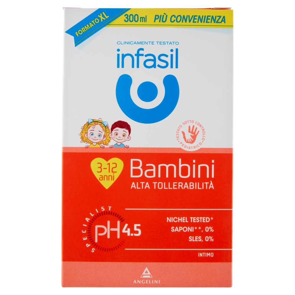 infasil pH Specialist 4.5 Intimo Bambini Alta Tollerabilit&agrave; 300 ml