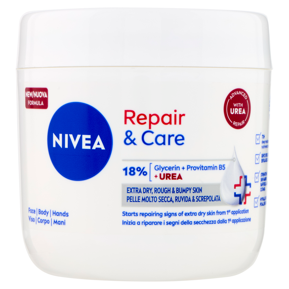 Nivea Repair & Care Pelle Molto Secca, Ruvida & Screpolata 400 ml
