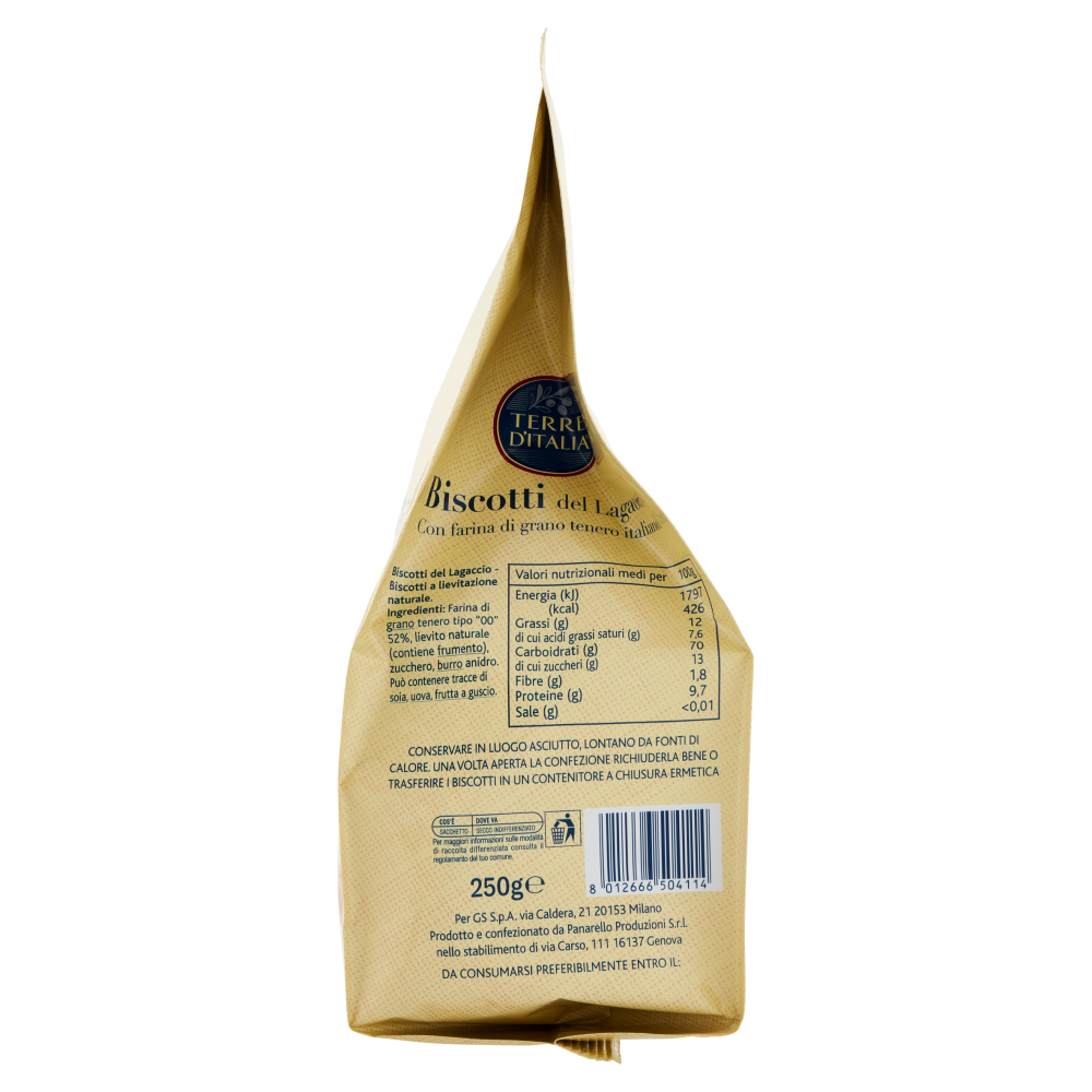 Terre d'Italia Biscotti del Lagaccio 250 g