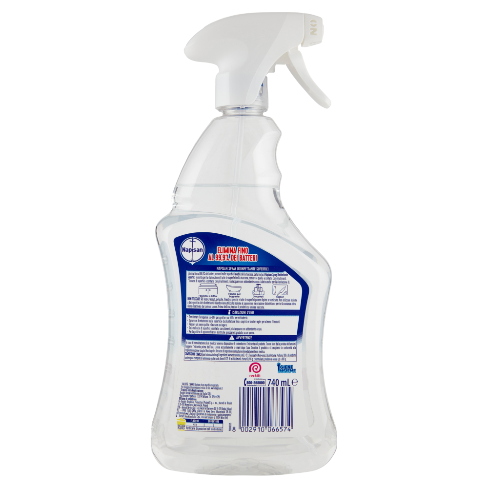 Napisan Spray Disinfettante Superfici Classico 740 mL
