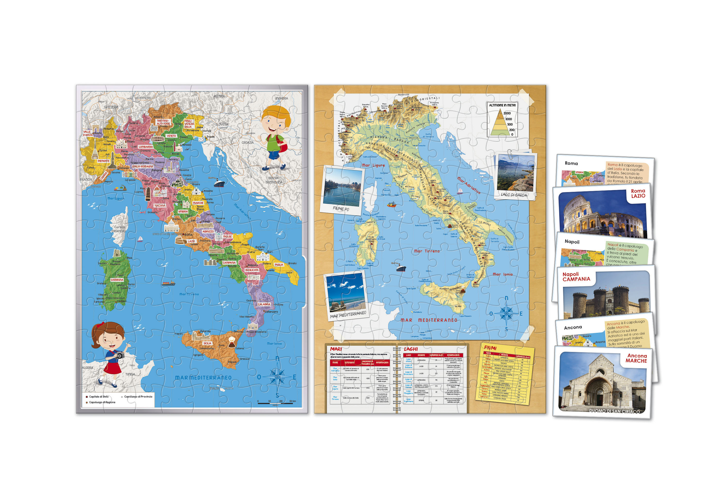 Clementoni Sapientino Più Scopriamo l'Italia