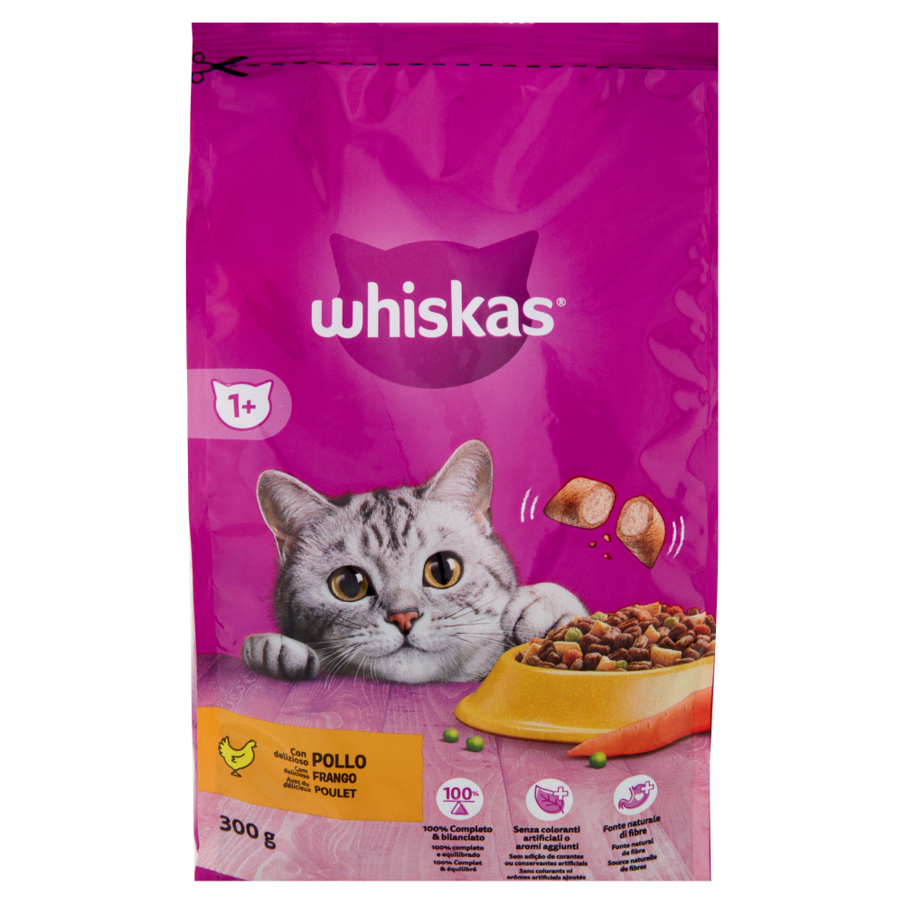 Whiskas Crocchette con delizioso Pollo 300 g