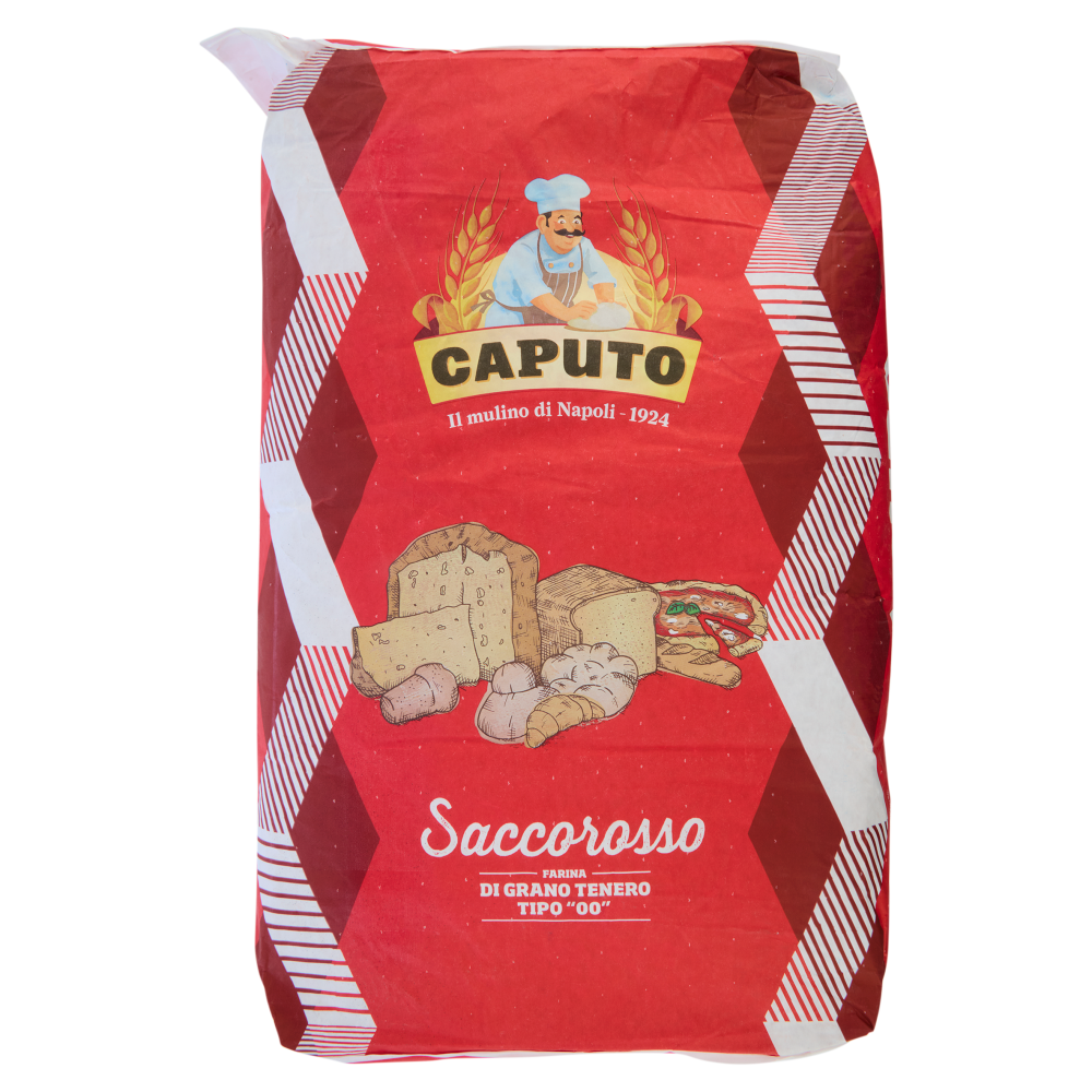 Caputo Saccorosso Farina di Grano Tenero Tipo "00" 25 kg