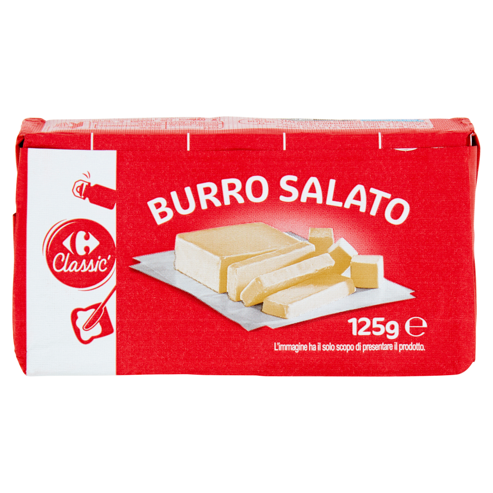 Carrefour Classic Burro Salato 125 g