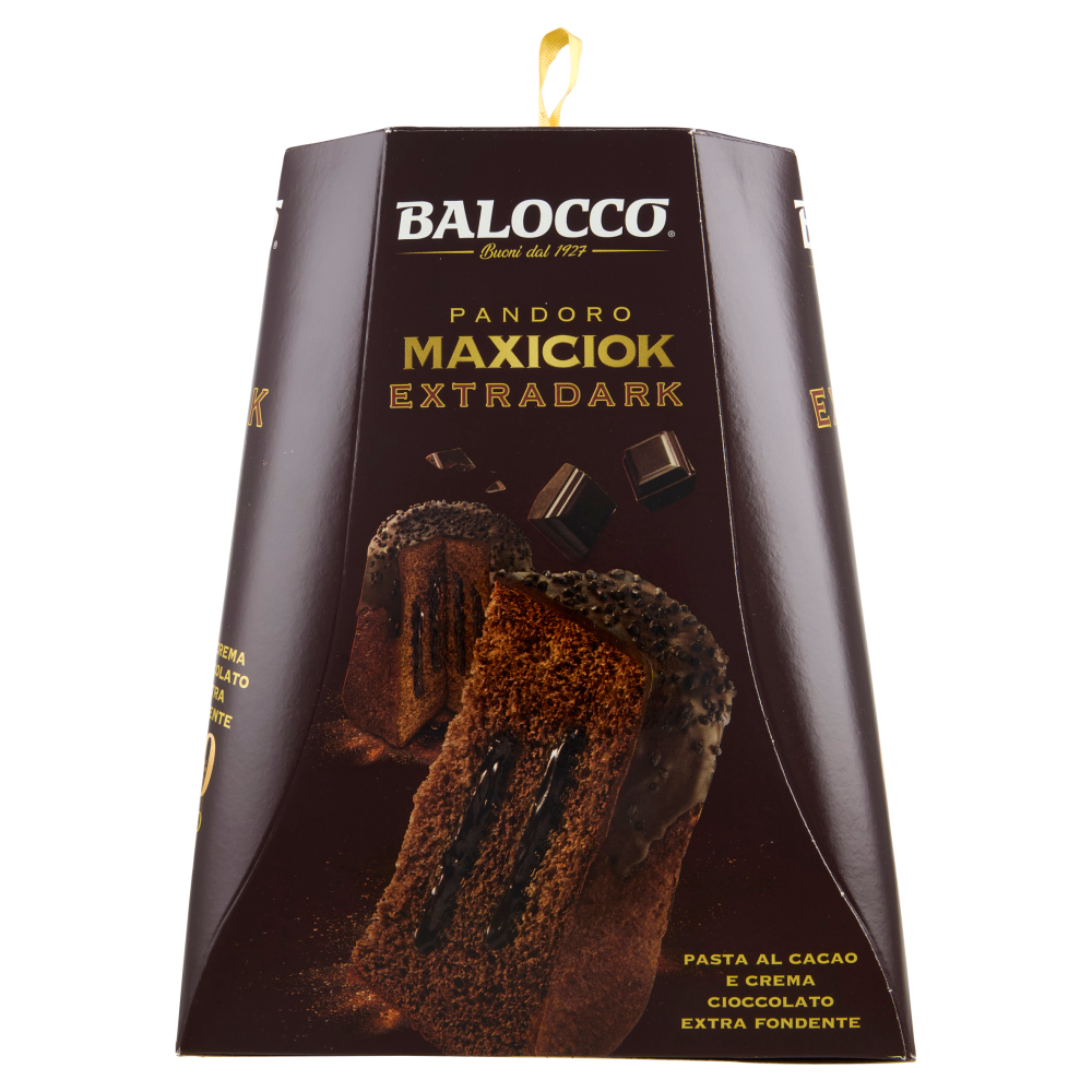 Balocco Pandoro Maxiciok Extradark 800 g
