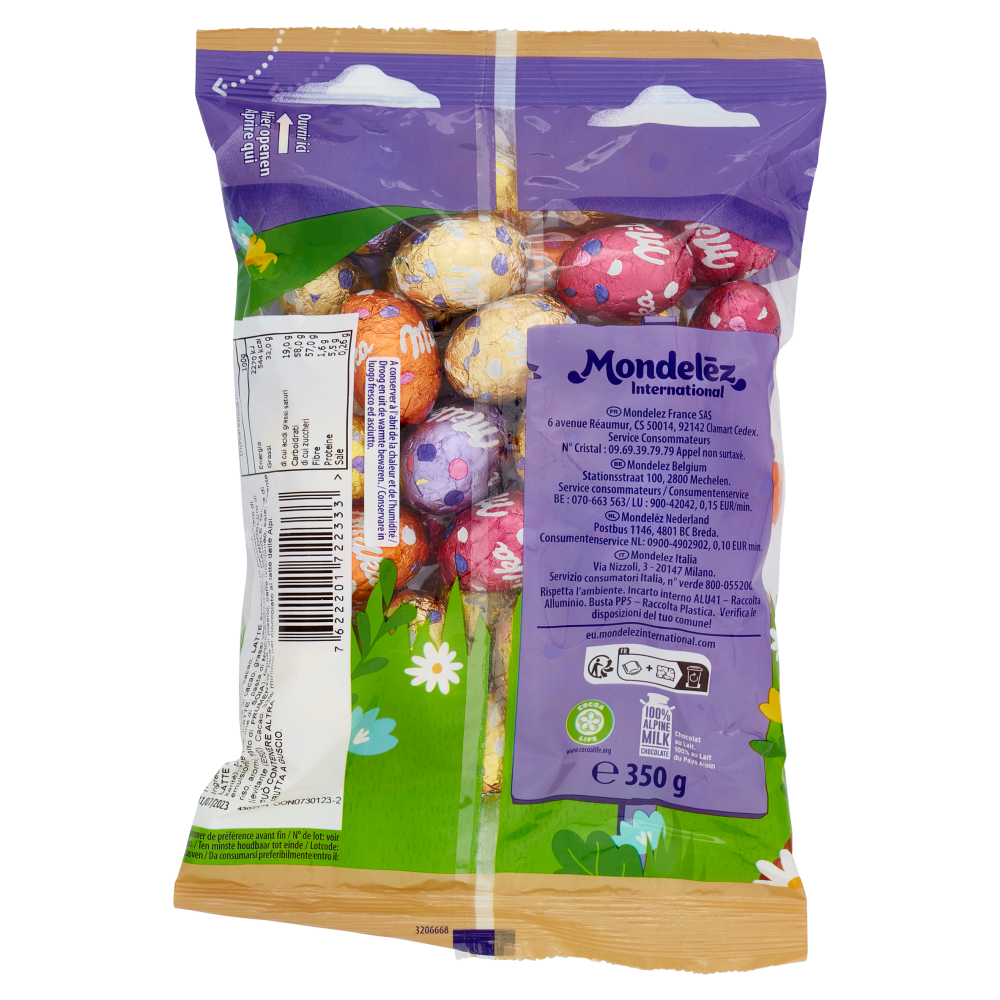 Milka Ovetti Gusti Assortiti, Ovetti Caccia alle Uova 350g