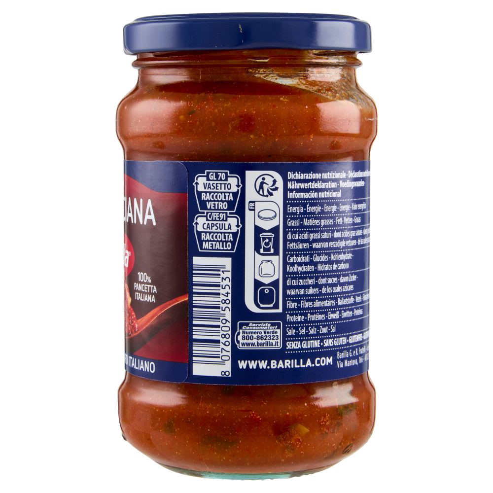 Barilla Sugo Amatriciana Condimento per Pasta 300g