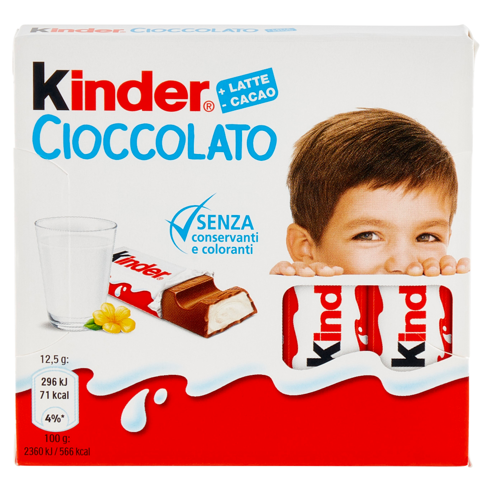 Kinder Cioccolato 4 x 12,5 g
