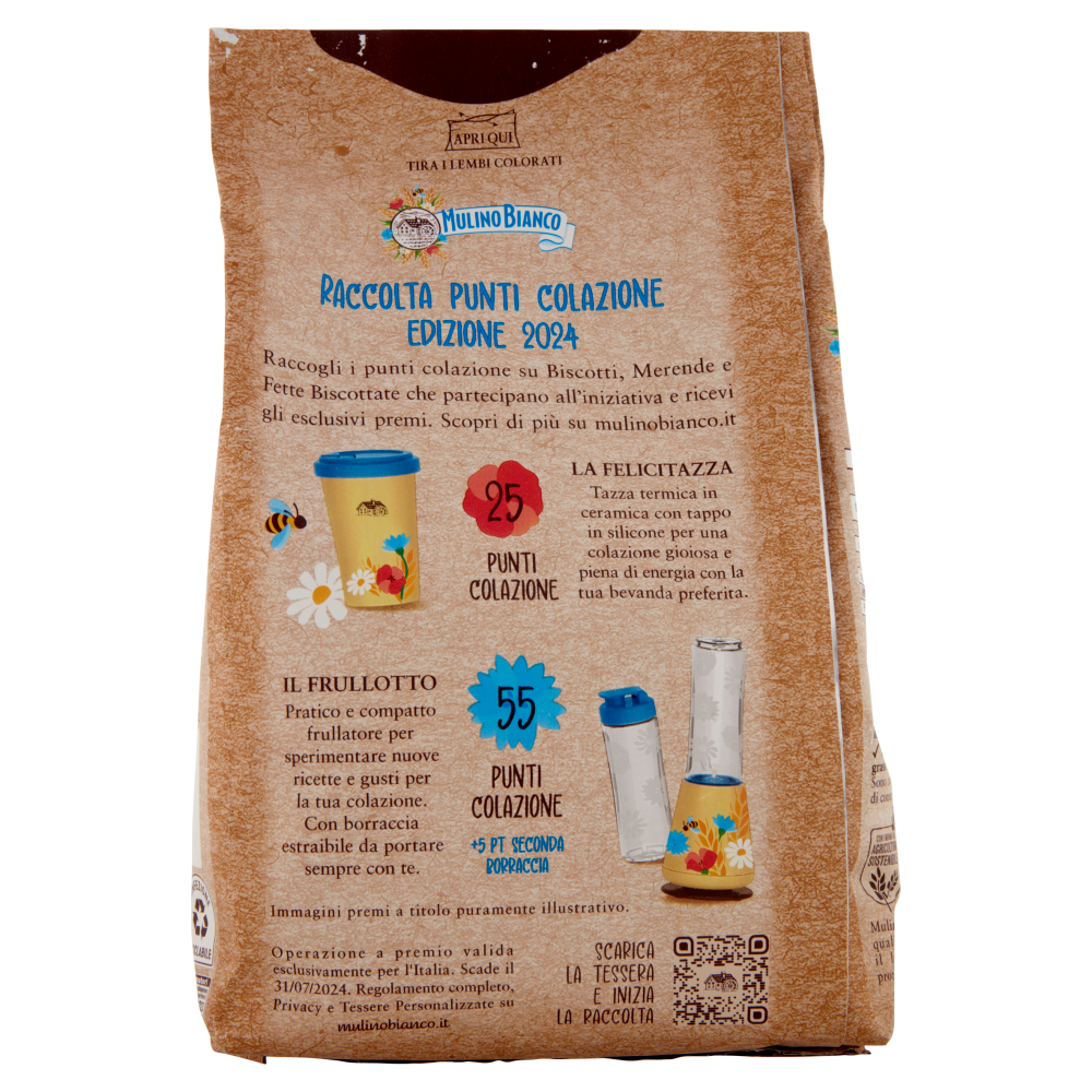 Mulino Bianco Cioccograno Biscotti con Farina Integrale e Cioccolato 330g