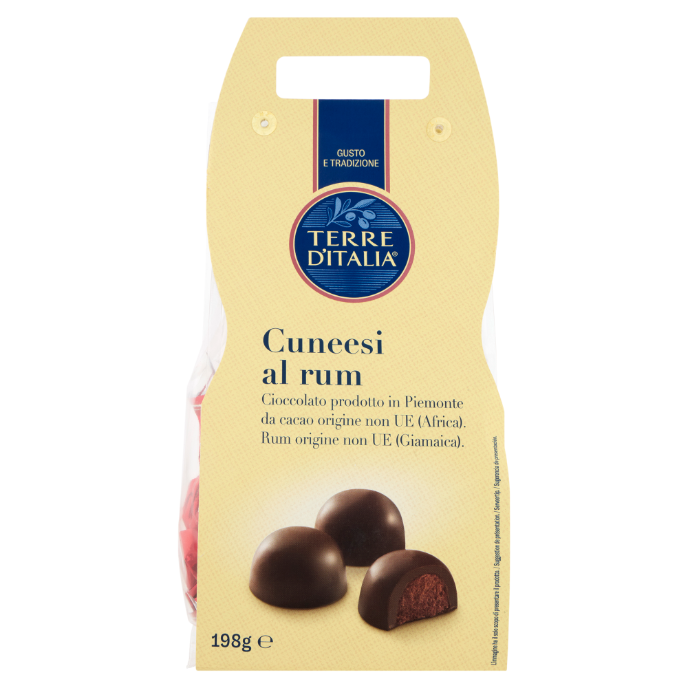 Terre d'Italia Cuneesi al rum 198 g