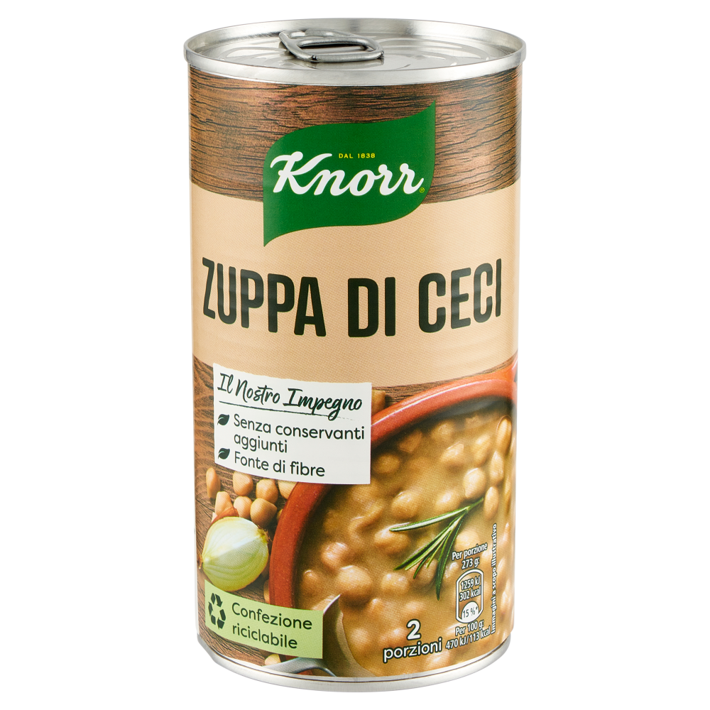 Knorr Zuppa di Ceci 545 g Carrefour