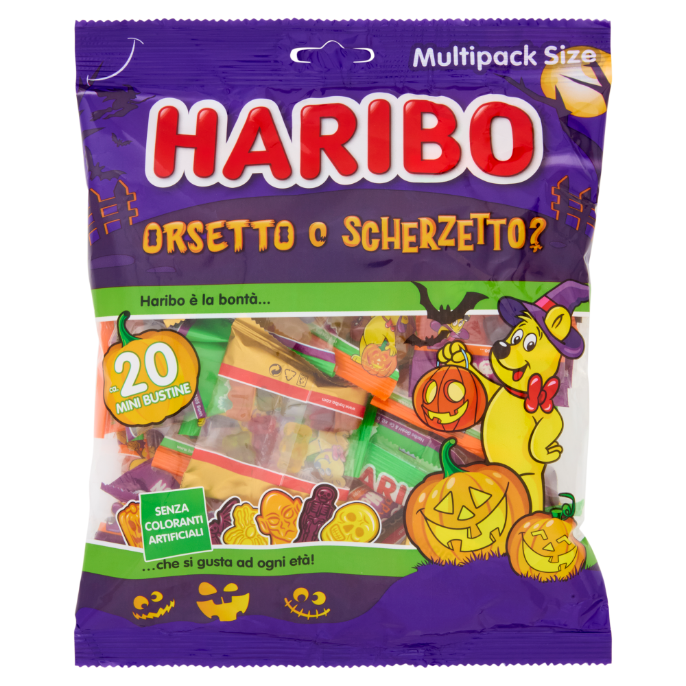 Haribo Orsetto o Scherzetto? 20 Mini Bustine 250 g