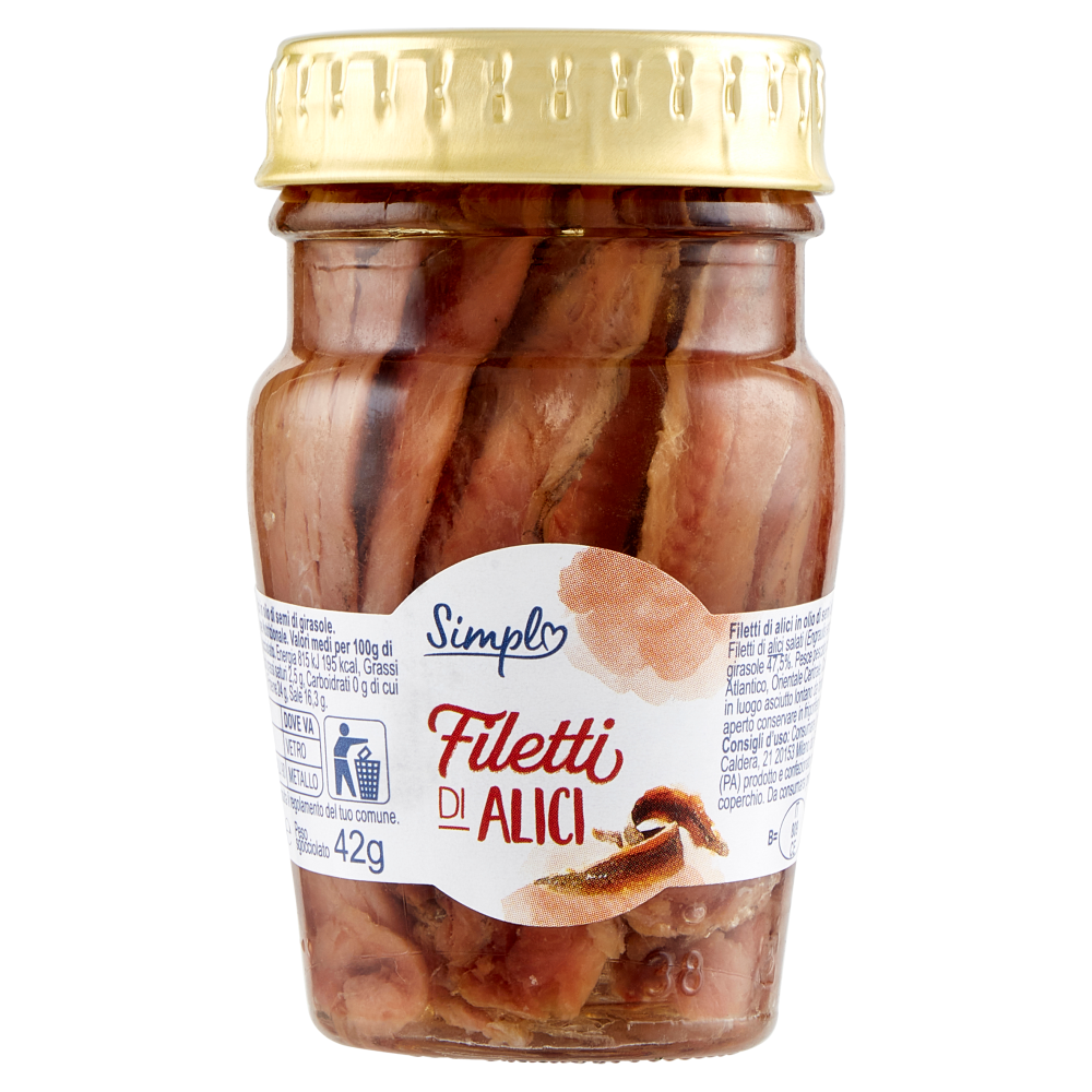 Simpl Filetti di Alici 80 g