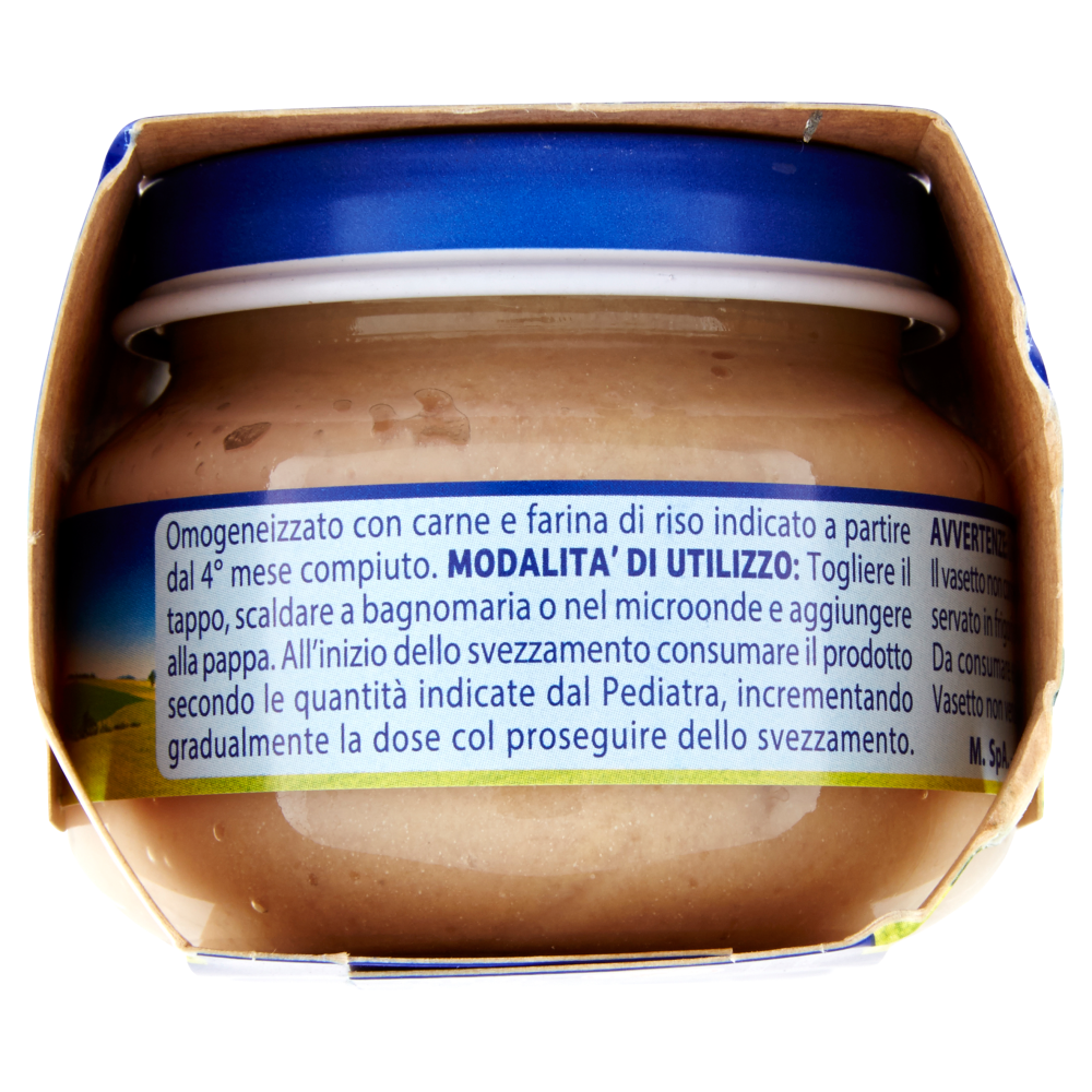 Mellin Agnello 100% Naturale Omogeneizzato 2 x 80 g