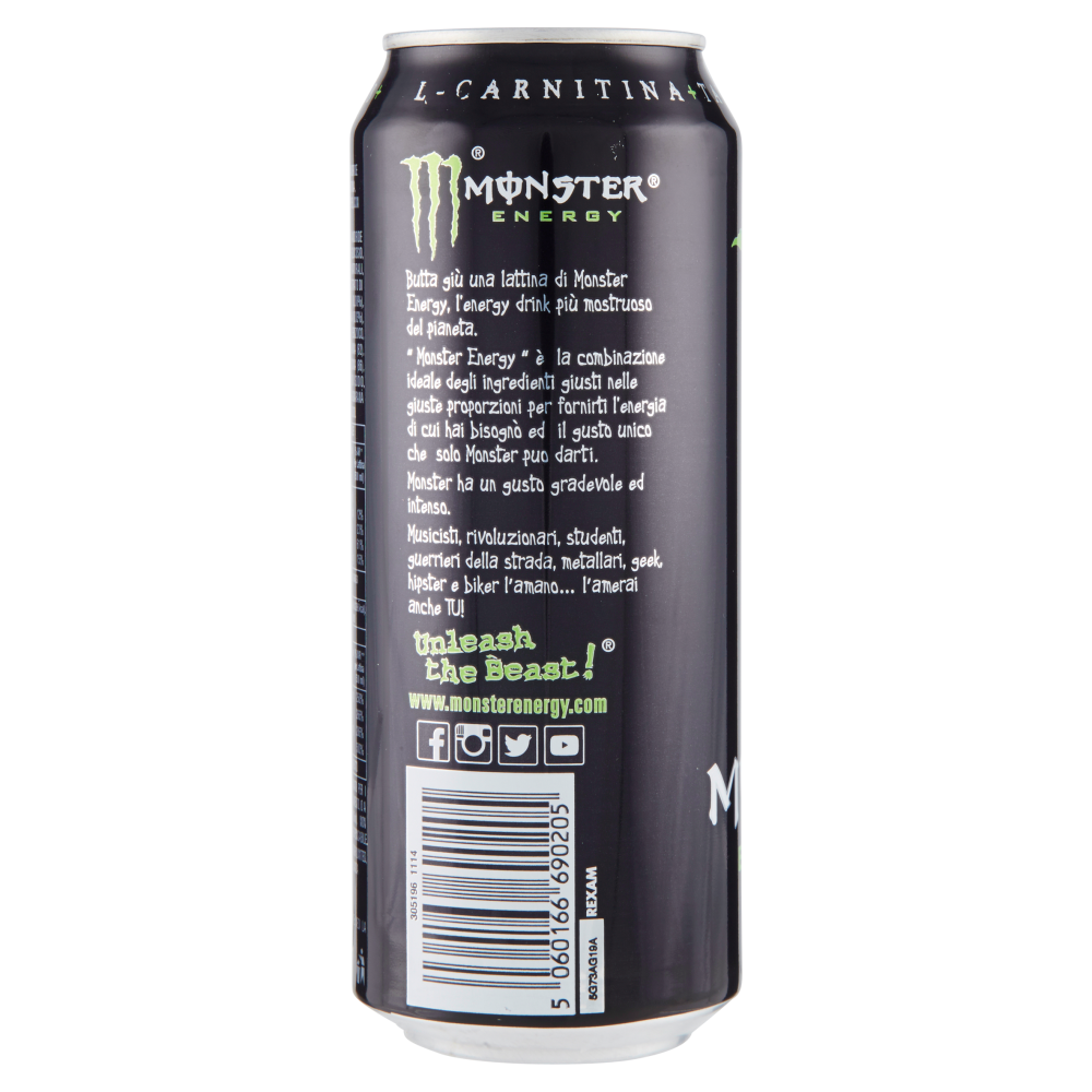 Monster green da 0,5 l