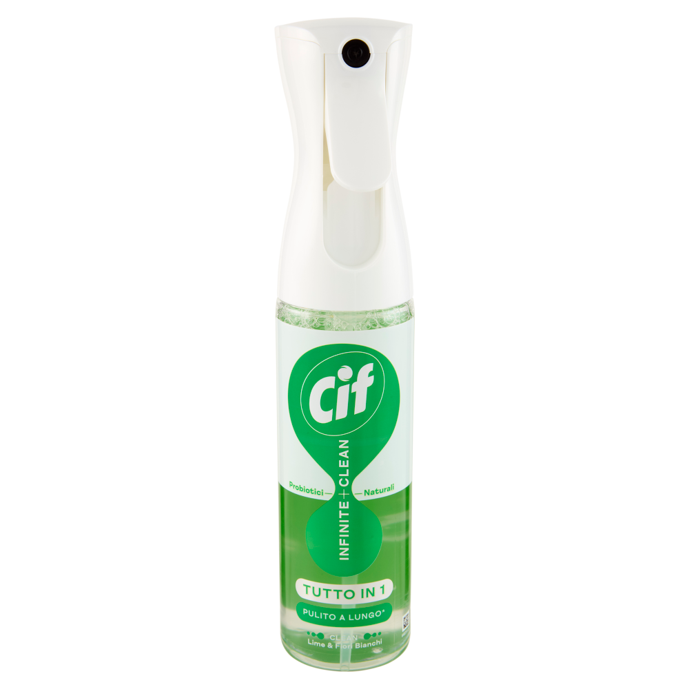 Cif Infinite + Clean Tutto in 1 Clean Lime & Fiori Bianchi 280 ml