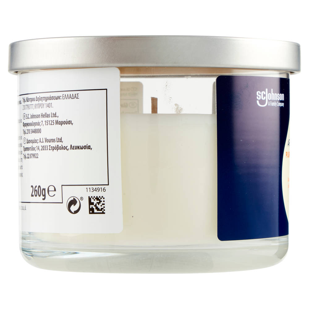 Glade® Aromatherapy Candela Pure Happiness 260gr Carrefour