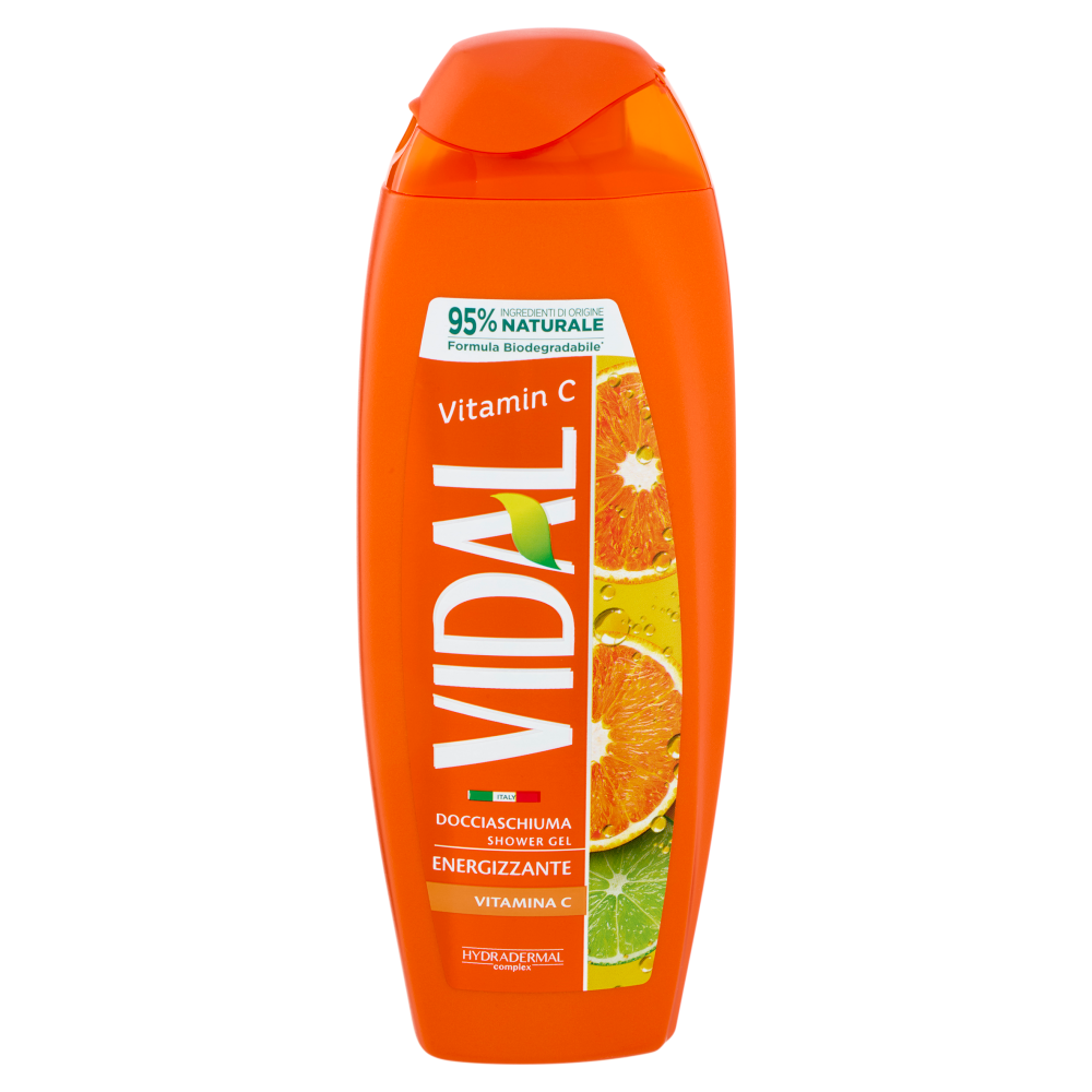Vidal Vitamin C Docciaschiuma Energizzante Vitamina C 250 ml