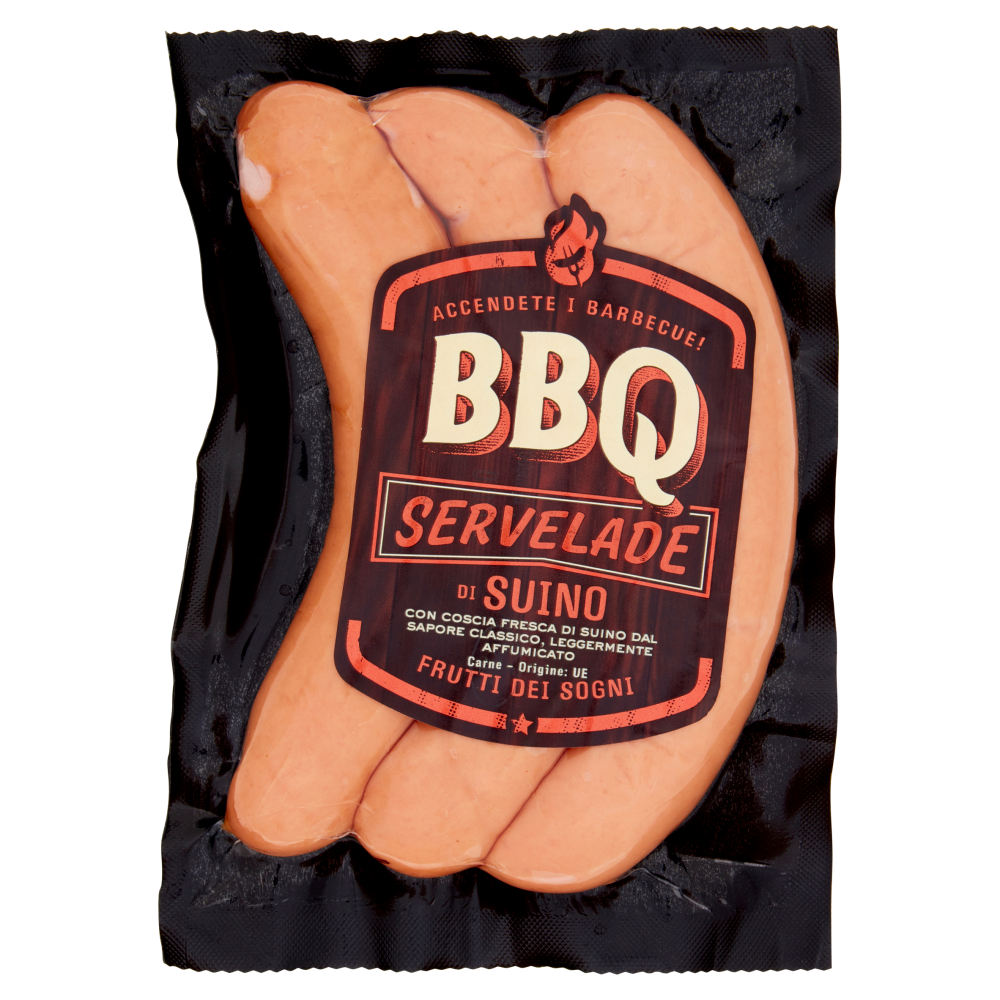 Frutti dei Sogni BBQ Servelade di Suino 0,280 kg