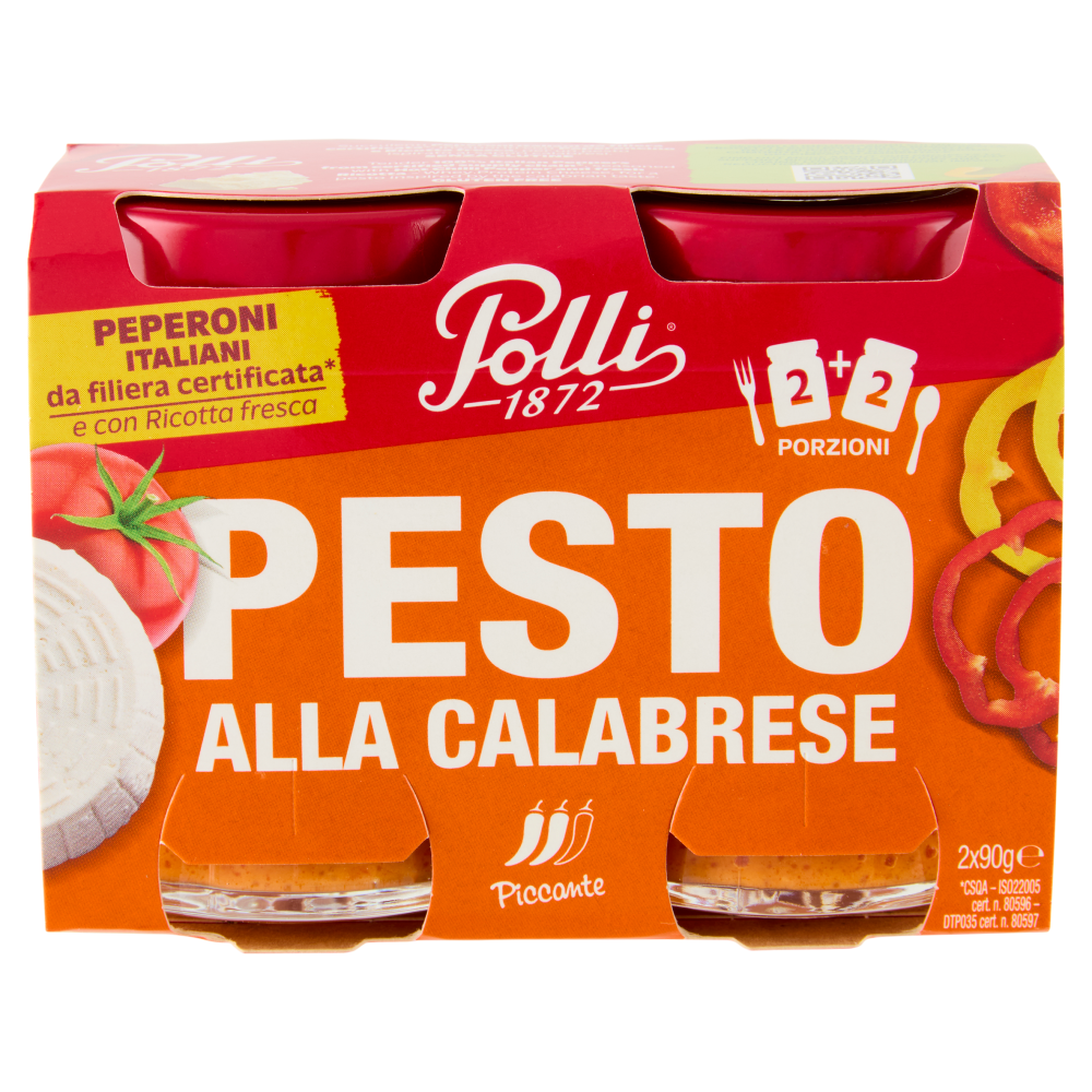 Polli Pesto alla Calabrese 2 x 90 g