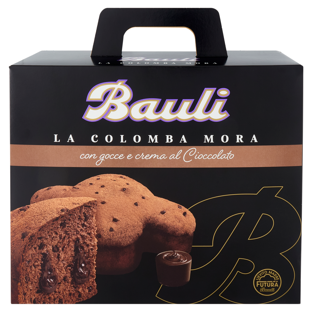 Bauli la Colomba Mora con gocce e crema al Cioccolato 600 g