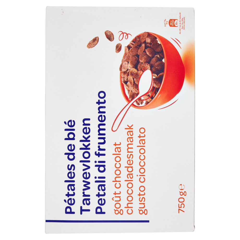 Petali di frumento gusto cioccolato 750 g
