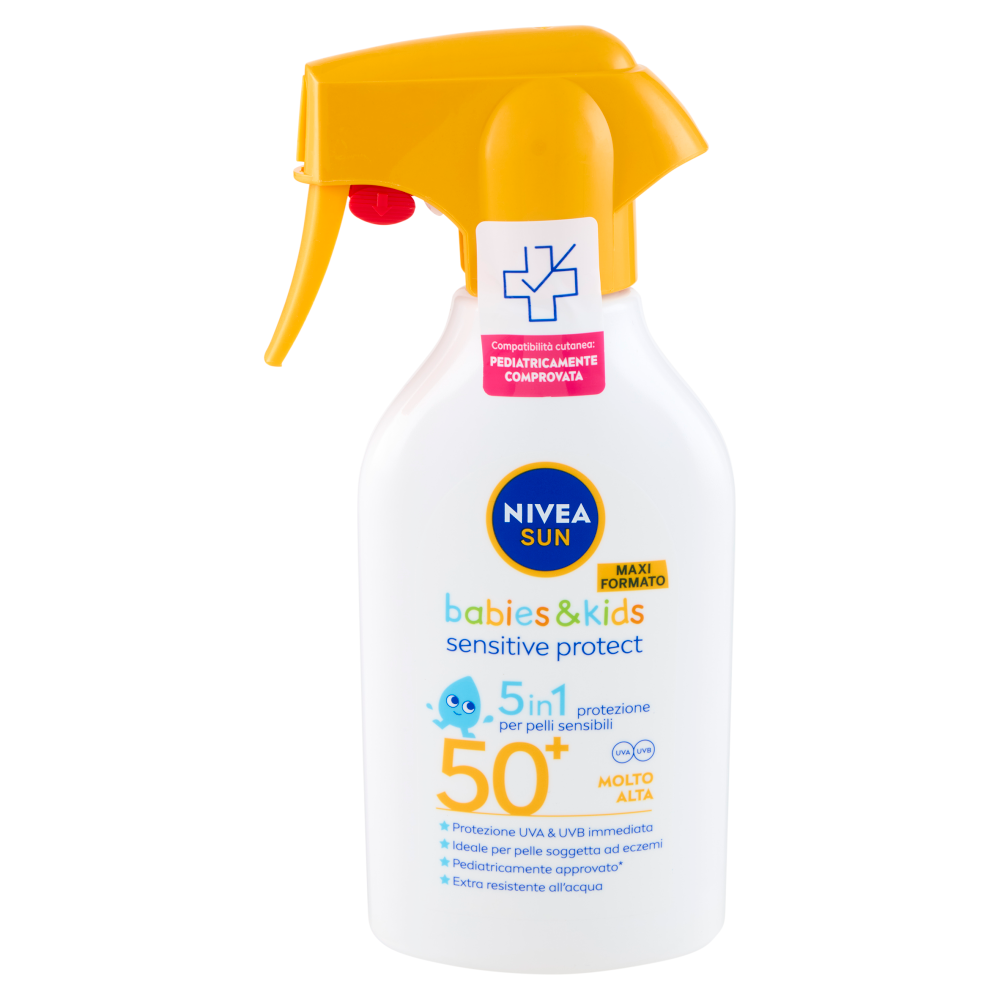 Nivea Sun babies & kids sensitive protect 50+ Molto Alta 250 ml